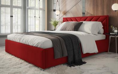 Upholstered double bed for mattress 160/200 Mirelly Upholstered double bed for mattress 160/200